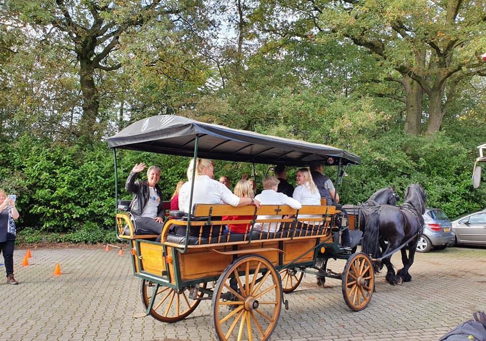 Uitje bij de Stalhouderij